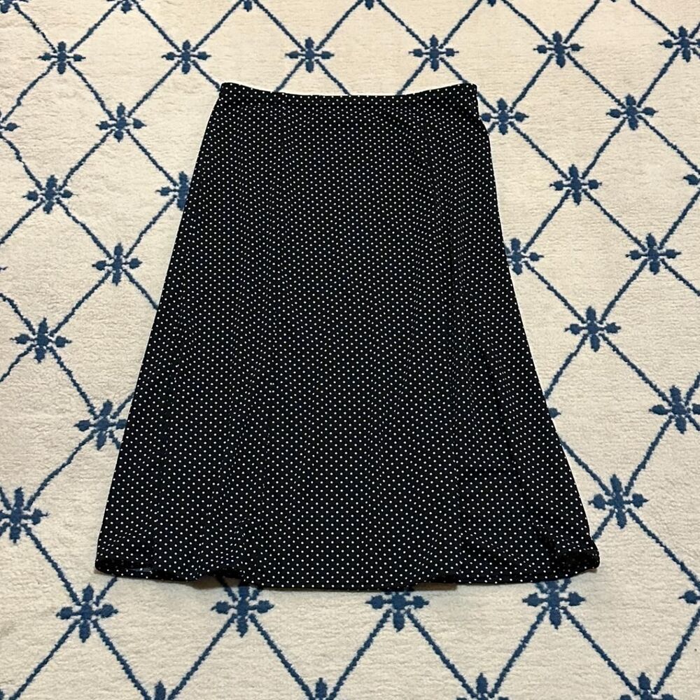 Vintage Y2K Joe Benbasset Polka Dot Midi Skirt